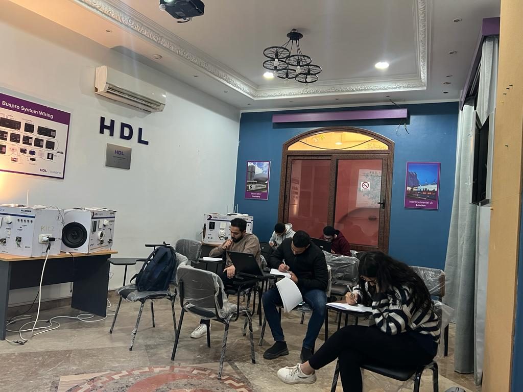 The HDL Buspro Basic class at the HDL training centre