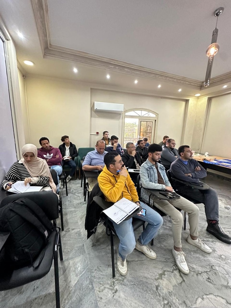 Engineers following the lecture at the HDL training centre
