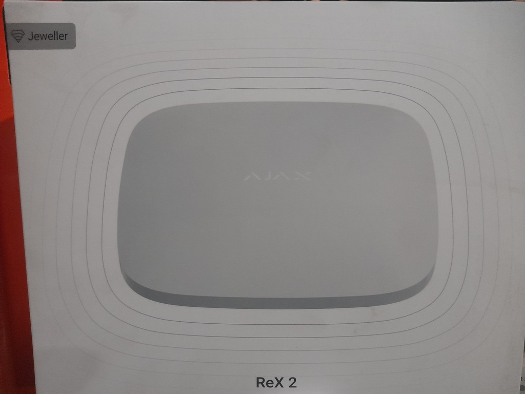 Ajax ReX 2 (8EU) plug type G white ретранслятор сигналу